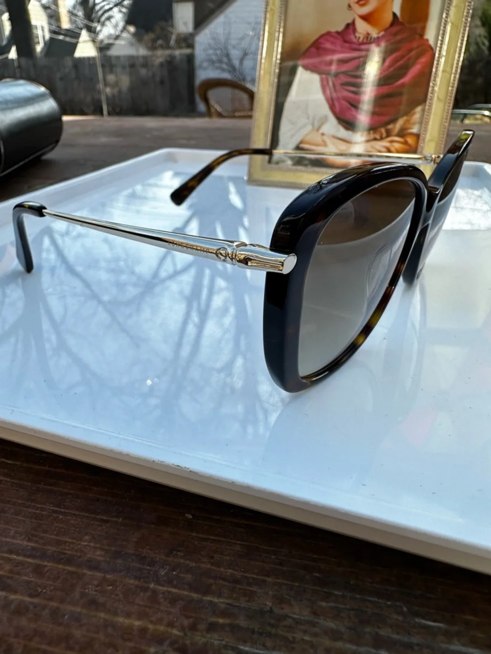 Longchamp Sunglasses LO610S Tortoiseshell Gradient w/ Case NWT
